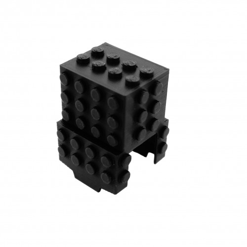 Monorail Motor Cover - 68 studs - Black Monorail Motor Cover - 68 studs - Black